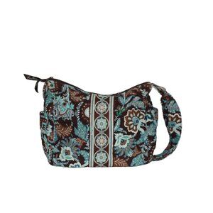 Vera Bradley Purse Quilted Jave Blue Shoulder Strap Bag